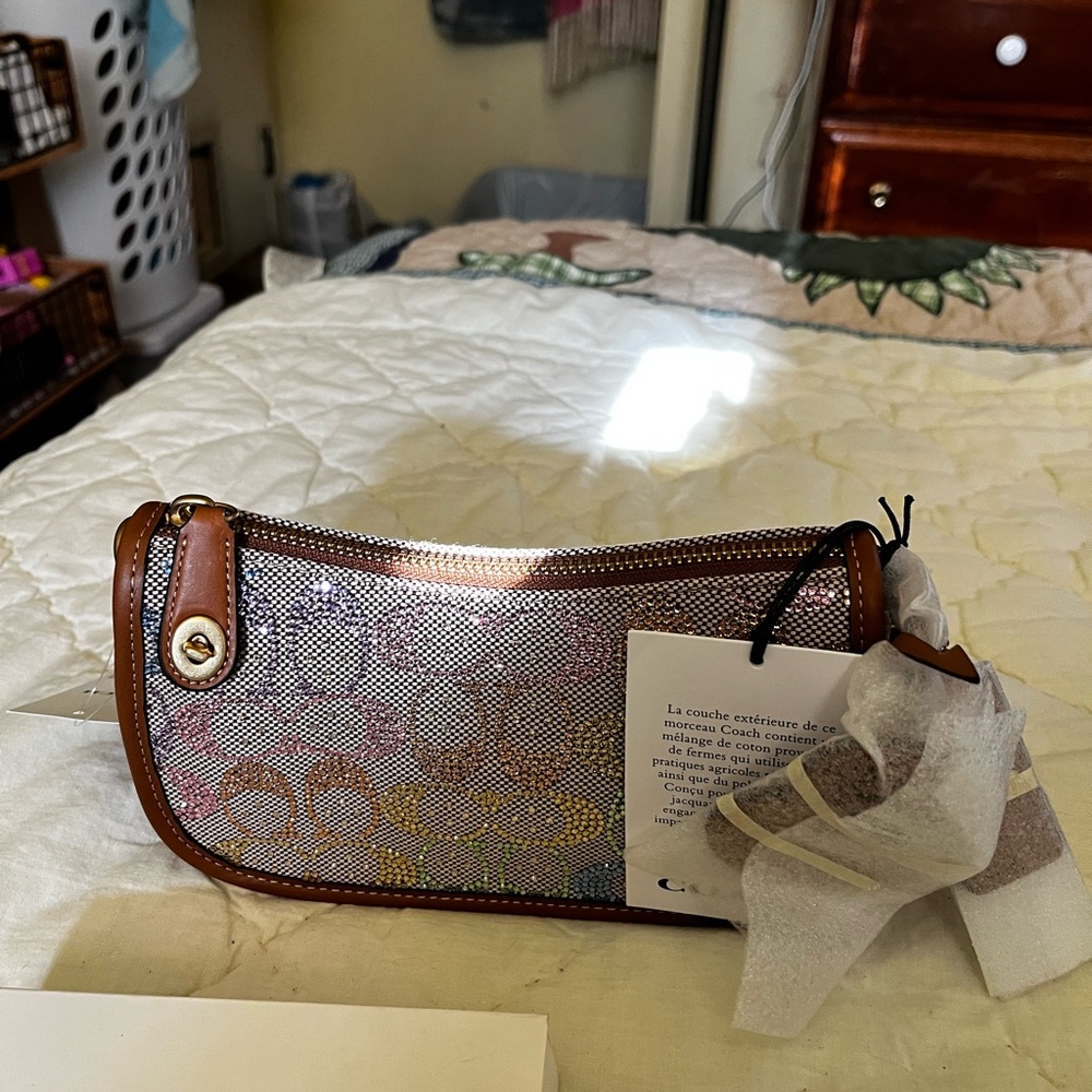 Coach Rainbow Crystal Swinger 20